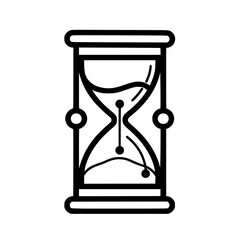 Hourglass Single Icon