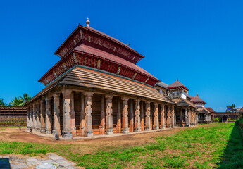 Thousand Pillars Jain Temple ancient temple located in Moodbidri