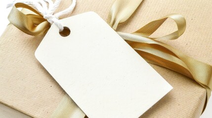 Anticipation Unveiled Through White Envelope and Gold Ribbon