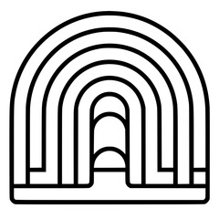 Fototapeta premium Magnifier Icon