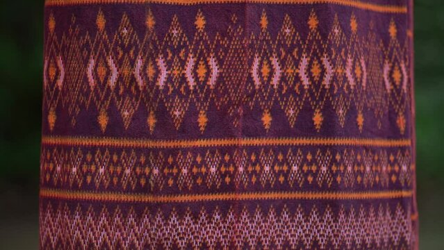The culture and traditions of the Soe ethnic group are reflected in their traditional clothing, which features unique decorations and creative textile patterns specific to their tribe. Thailand 2023