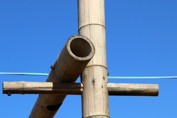 The texture of wood and wood products.