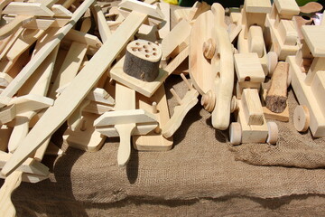 The texture of wood and wood products.