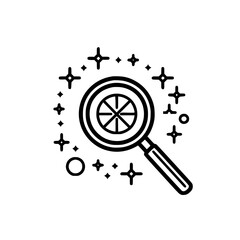 Obraz premium Magnifier Icon