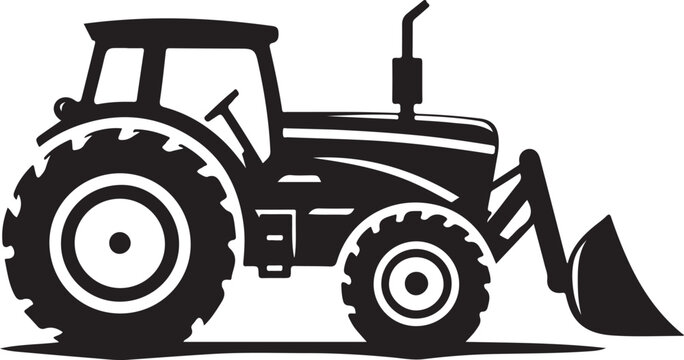 recommend clip art: tractor Vector