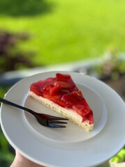 delicious strawberry cake