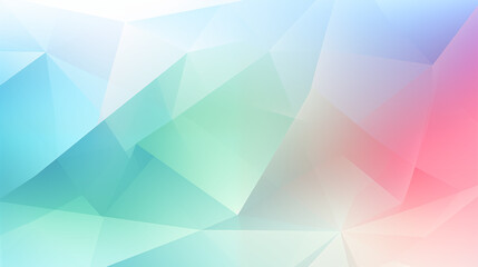 Obraz premium Geometric Abstract Image Pattern Background, Layered Triangles in Soft Pastel Colors, Texture, Wallpaper, Background, Cell Phone Cover and Screen, Smartphone, Computer, Laptop, 16:9 Format - PNG