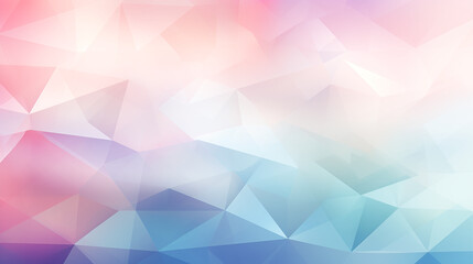 Obraz premium Geometric Abstract Image Pattern Background, Layered Triangles in Soft Pastel Colors, Texture, Wallpaper, Background, Cell Phone Cover and Screen, Smartphone, Computer, Laptop, 16:9 Format - PNG