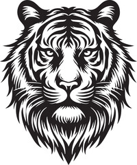 head of a tiger