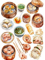 Dim sum set