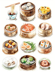 set of dim sum