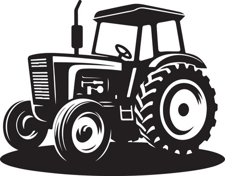 recommend clip art: tractor Vector