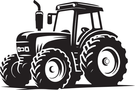 recommend clip art: tractor Vector