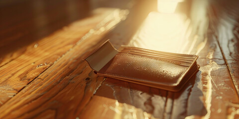 An empty wallet lies abandoned on the floor, the money once used to support a habit that now seems meaningless