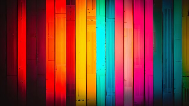colorful television test pattern stripes retro tv signal bars full hd background