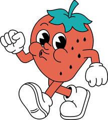 Fruit Mascot Illustration