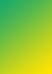 Gradient yellow - green vertical background. Background for design, print and graphic resources.  Blank space for inserting text.