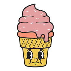 Street Food Mascot Illustration