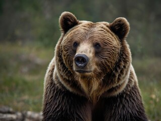 Obraz premium brown bear in the forest
