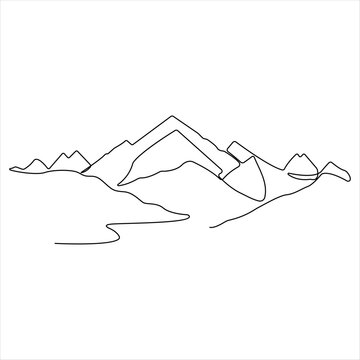 recommend clip art: Continuous single line drawing bicycle vehicle concept single line draw design graphic vector illustration