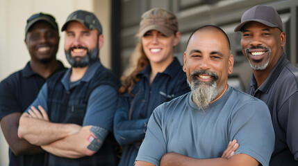 Obraz premium group of people
