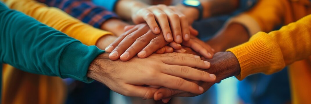 Image depicting someone with a healthy support group