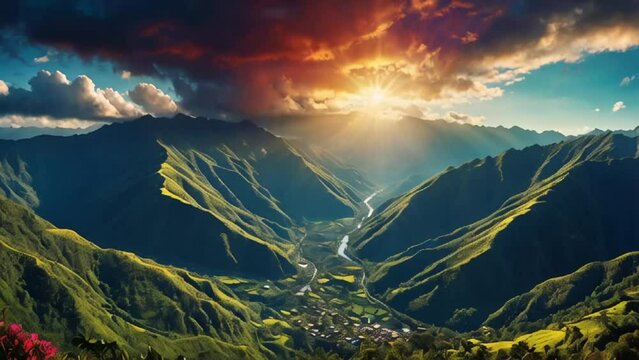 Stunning mountains of Bolivia