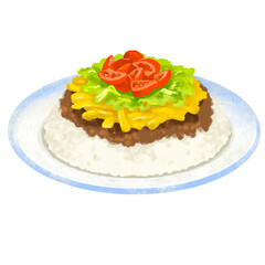 沖縄料理　タコライス