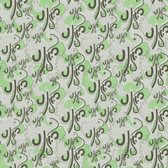 Unique abstract seamless pattern with hand drawn pattern for textile, texture, apparel things, wallpapers
