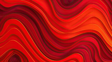 red wavy pattern. Red waves abstract background texture