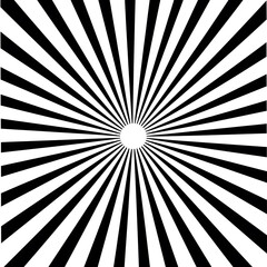 Obraz premium Sunburst element radial_stripes or sunburst design.