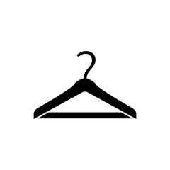 hanger concept line icon. Simple element illustration. hanger shirt concept outline symbol design.