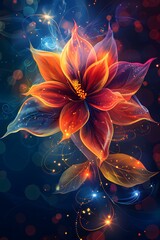 Fototapeta premium Fantasy flower