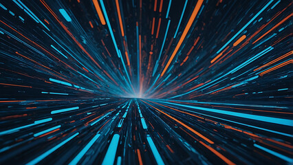 Wormhole Lightspeed Hyperspace - Dynamic Light Streaks of Interstellar Travel