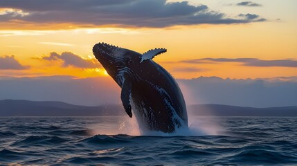 dolphin jumping out of the sea