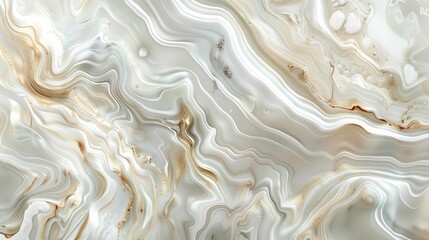 abstract artwork featuring delicate shades of pearlescent white