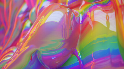 melted plastic texture background