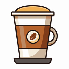 Coffee Cup Vector Illustration Icon