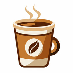 Coffee Cup Vector Illustration Icon