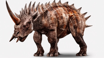Fototapeta premium dinosaur isolated on white