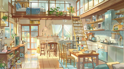interior of a living room