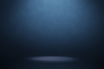 Product showcase with volume light and smoke. Use as montage for product display.