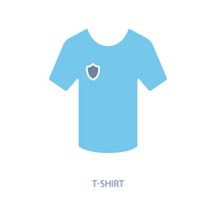 t-shirt concept line icon. Simple element illustration. t-shirt concept outline symbol design.