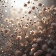 Fototapeta premium dew on a branch