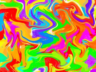 abstract image wallpaper of a colorful liquify gradient background