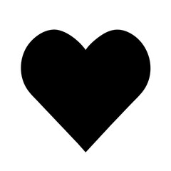 heart isolated on white background