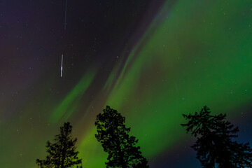 Amazing Aurora Borealis Northern Lights Seen Over Washington State, USA