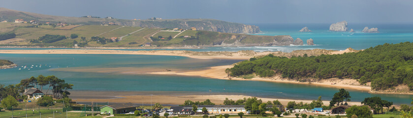 Mogro Estuary in Cantabria