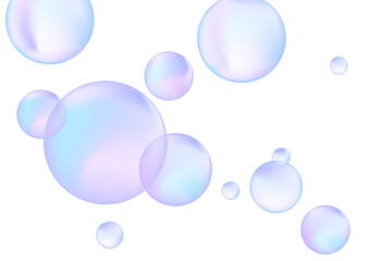Modern realistic water bubbles, great design for any purposes. Brochure template layout. Communication concept. Brochure, leaflet, flyer, cover template.