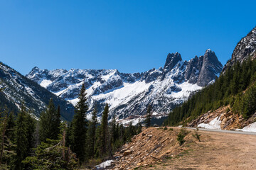 Beautiful Spring Day, North Cascades National Park Complex, Washington
